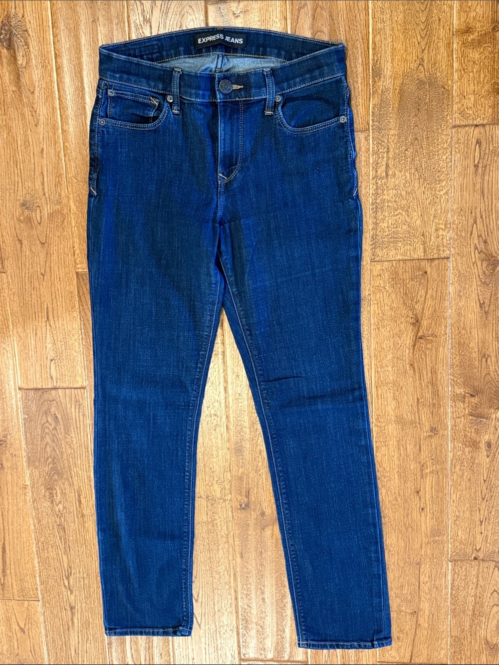 Express Skinny Mid Rise jeans